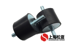 圓柱型橡膠減震器用于泵組安裝時(shí)，注意哪些？