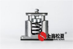 機(jī)器運(yùn)轉(zhuǎn)時(shí)會(huì)產(chǎn)生振動(dòng)，可以安裝彈簧減震器